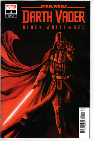 STAR WARS DARTH VADER BLACK WHITE AND RED #3 CARNERO VAR - Packrat Comics