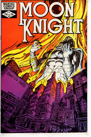 Moon Knight (1980 series) #20 - Packrat Comics