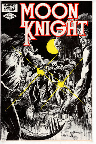 Moon Knight (1980 series) #21 - Packrat Comics