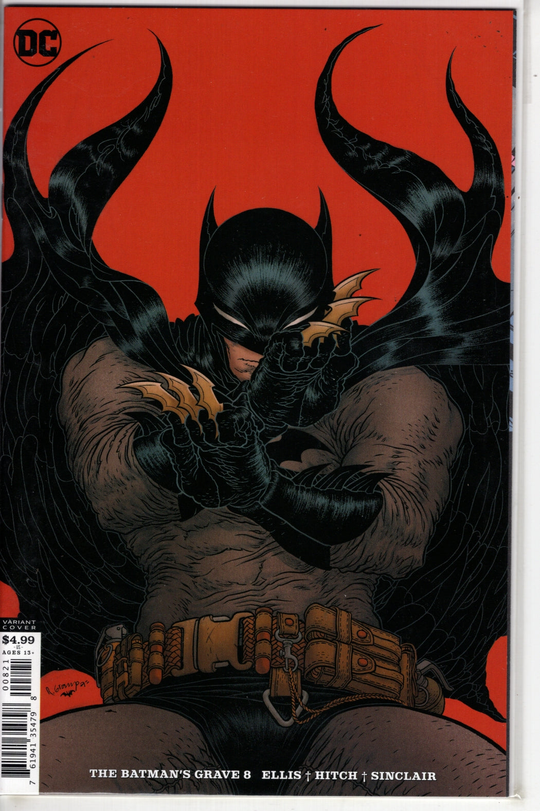 BATMANS GRAVE #8 R GRAMPA VAR ED VF/NM