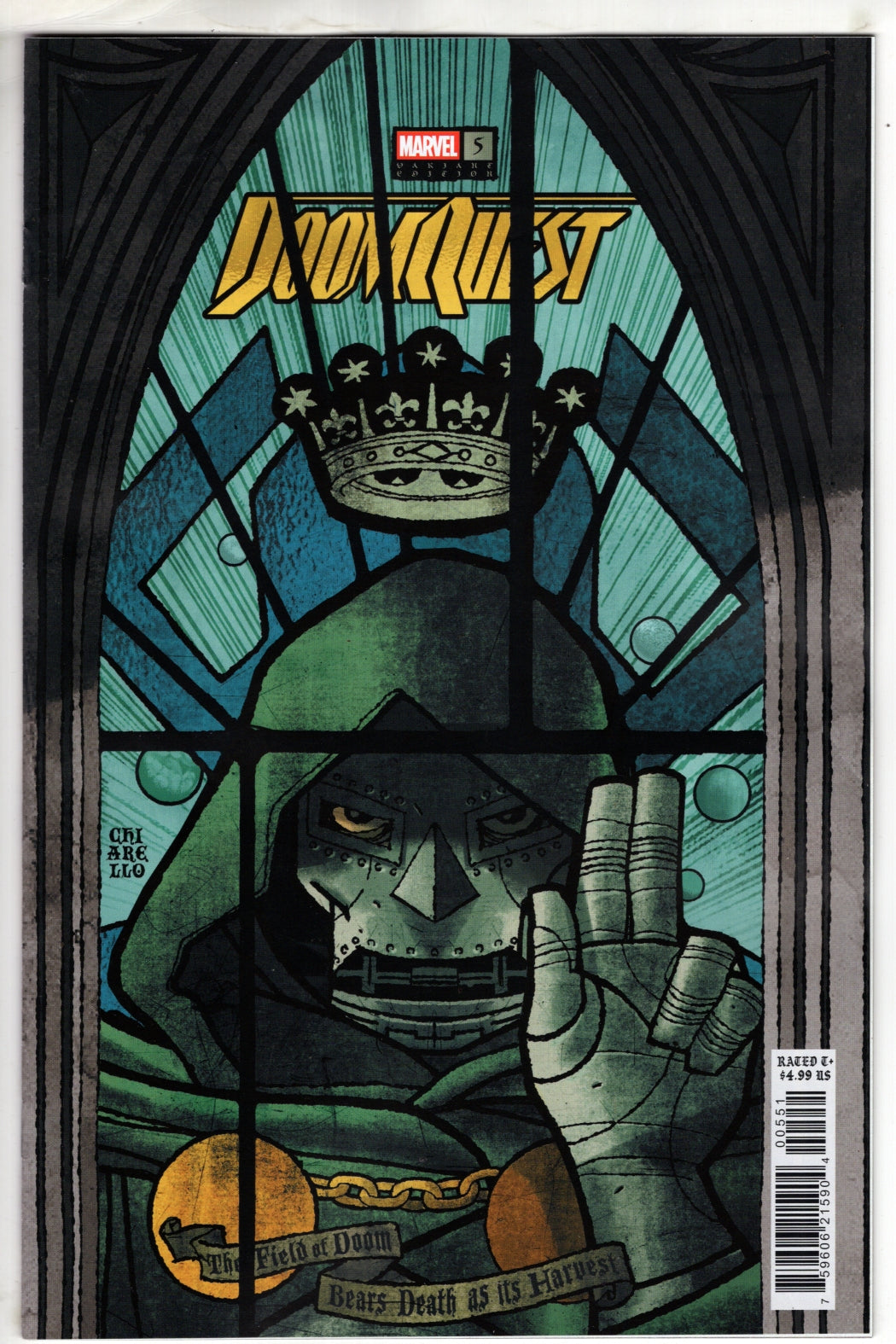 DOOMQUEST #5 MARK CHIARELLO VARIANT (VF/NM)