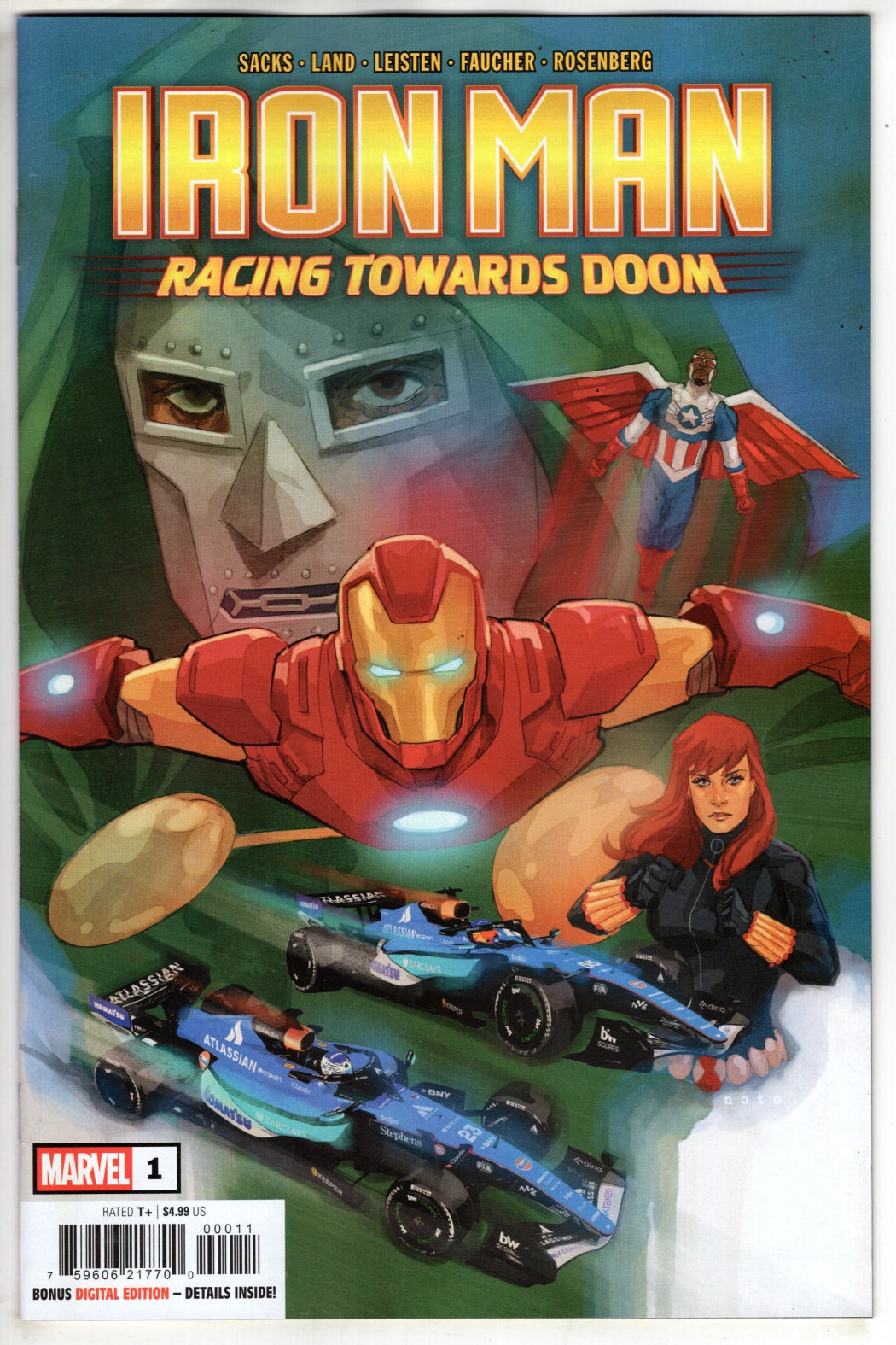 IRON MAN: RACING TOWARDS DOOM #1 (VF/NM)
