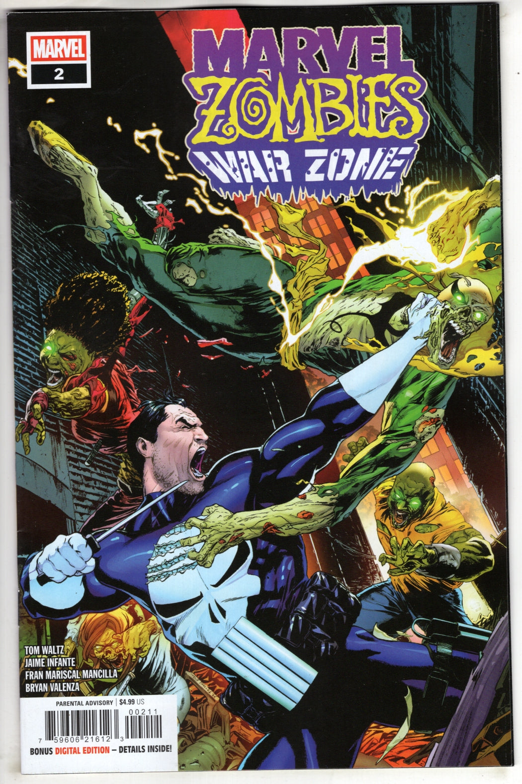 MARVEL ZOMBIES: WAR ZONE #2 (VF/NM)