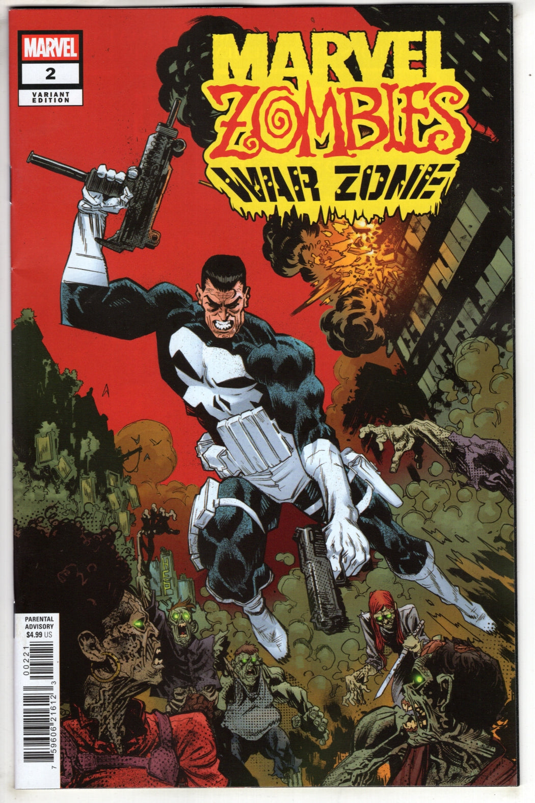 MARVEL ZOMBIES: WAR ZONE #2 SCOTT HEPBURN VARIANT (VF/NM)