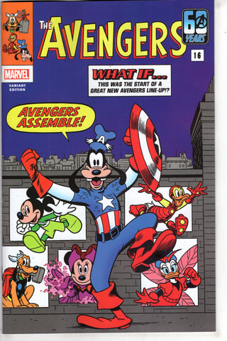 AMAZING SPIDER-MAN #45 VITALE MANGIATORDI DISNEY WHAT IF VAR - Packrat Comics