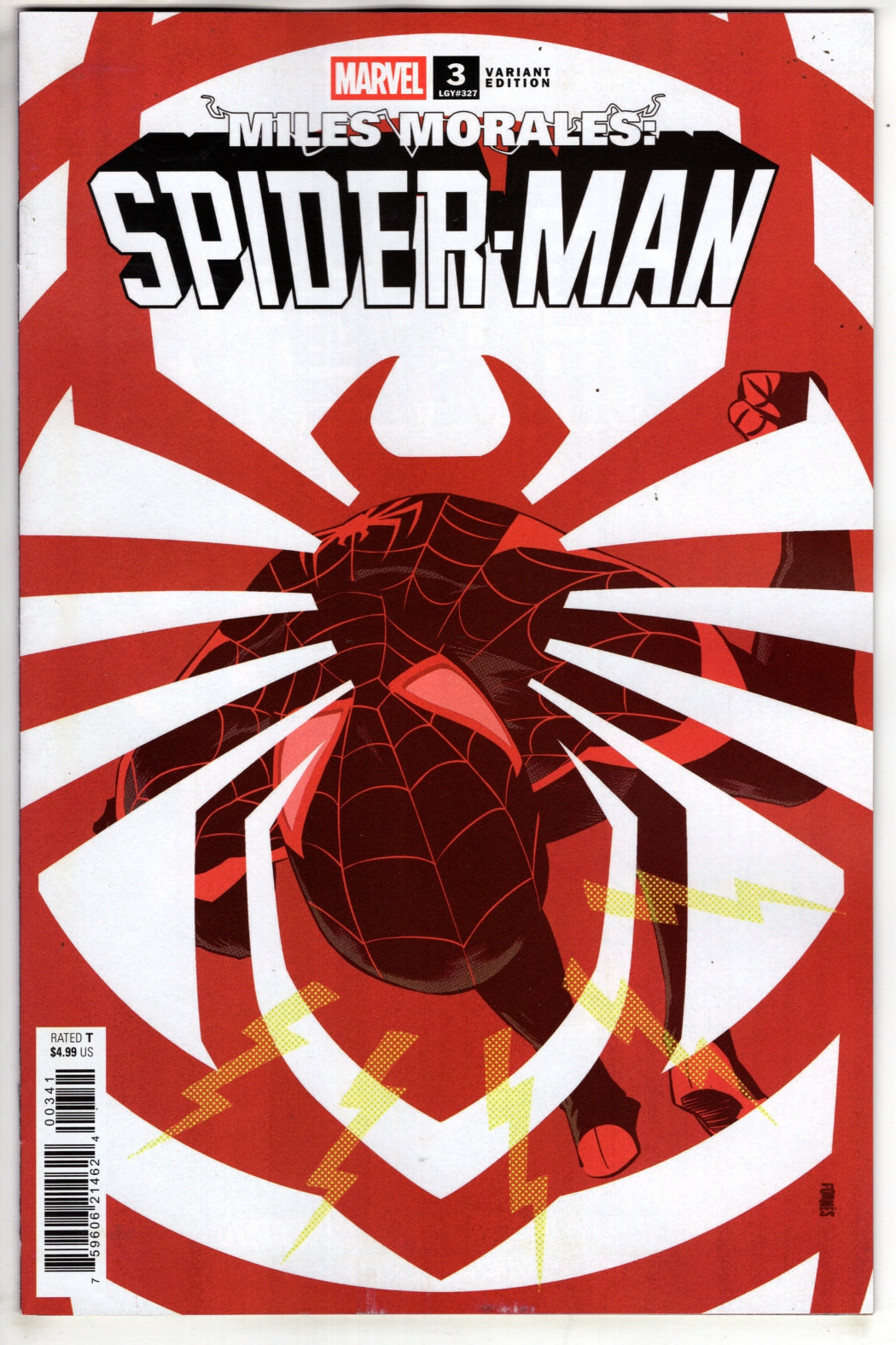 MILES MORALES: SPIDER-MAN #3 JORGE FORNES VARIANT (VF/NM) - Packrat Comics