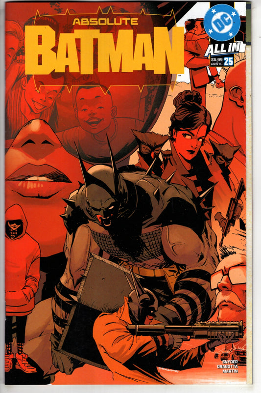 ABSOLUTE BATMAN #25 CVR A NICK DRAGOTTA GATEFOLD TRIPTYCH (VF/NM) - Packrat Comics