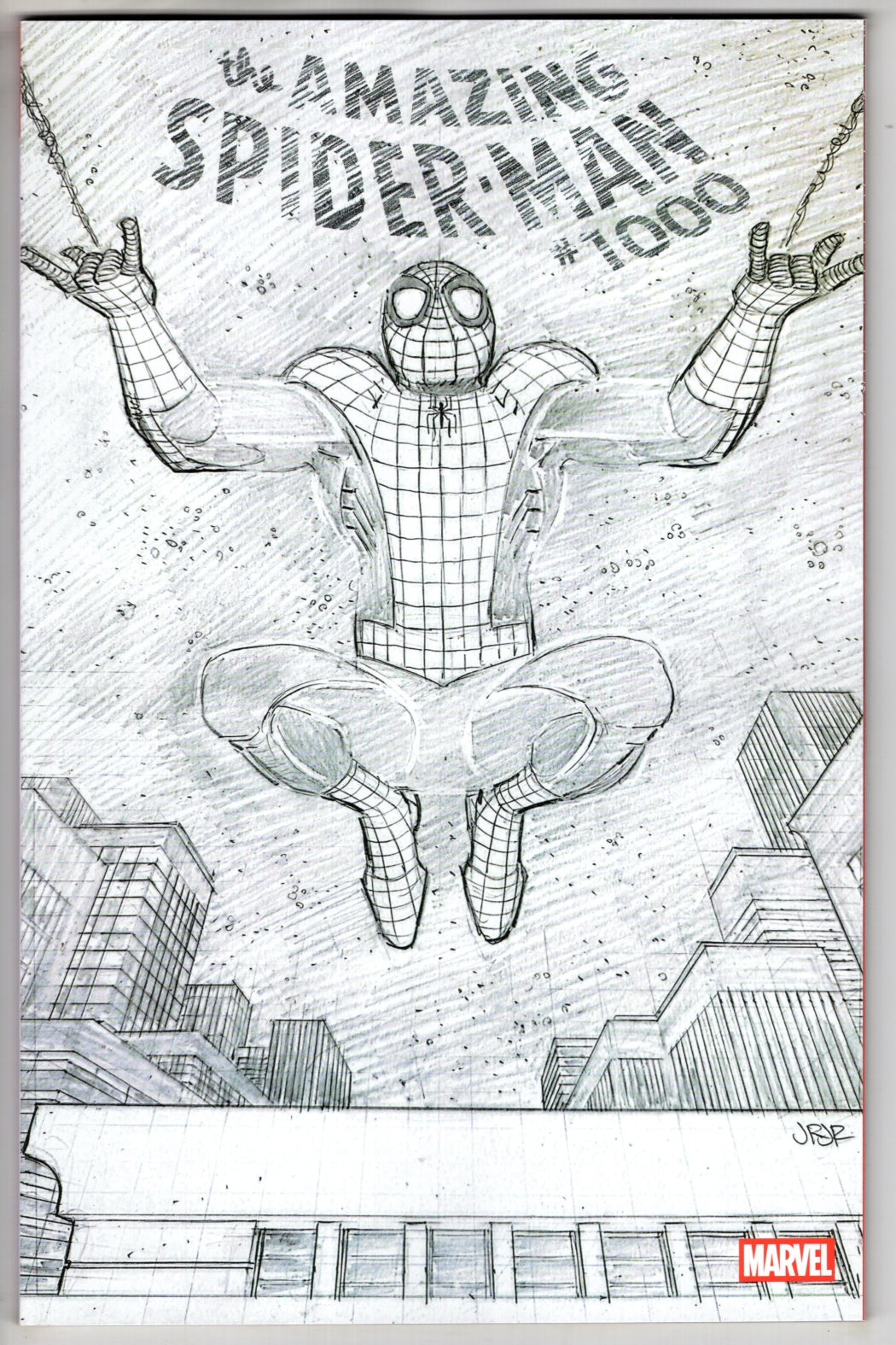 AMAZING SPIDER-MAN #1000 JOHN ROMITA JR. 2ND PRINTING VARIANT (VF/NM) - Packrat Comics