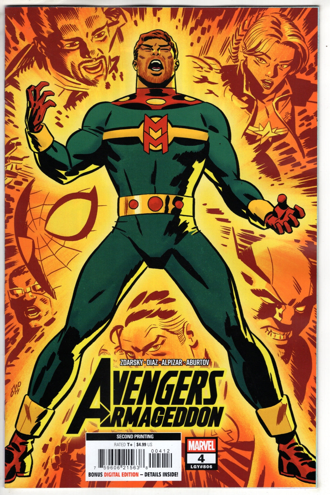 AVENGERS: ARMAGEDDON #4 MICHAEL CHO 2ND PRINTING VARIANT (VF/NM) - Packrat Comics