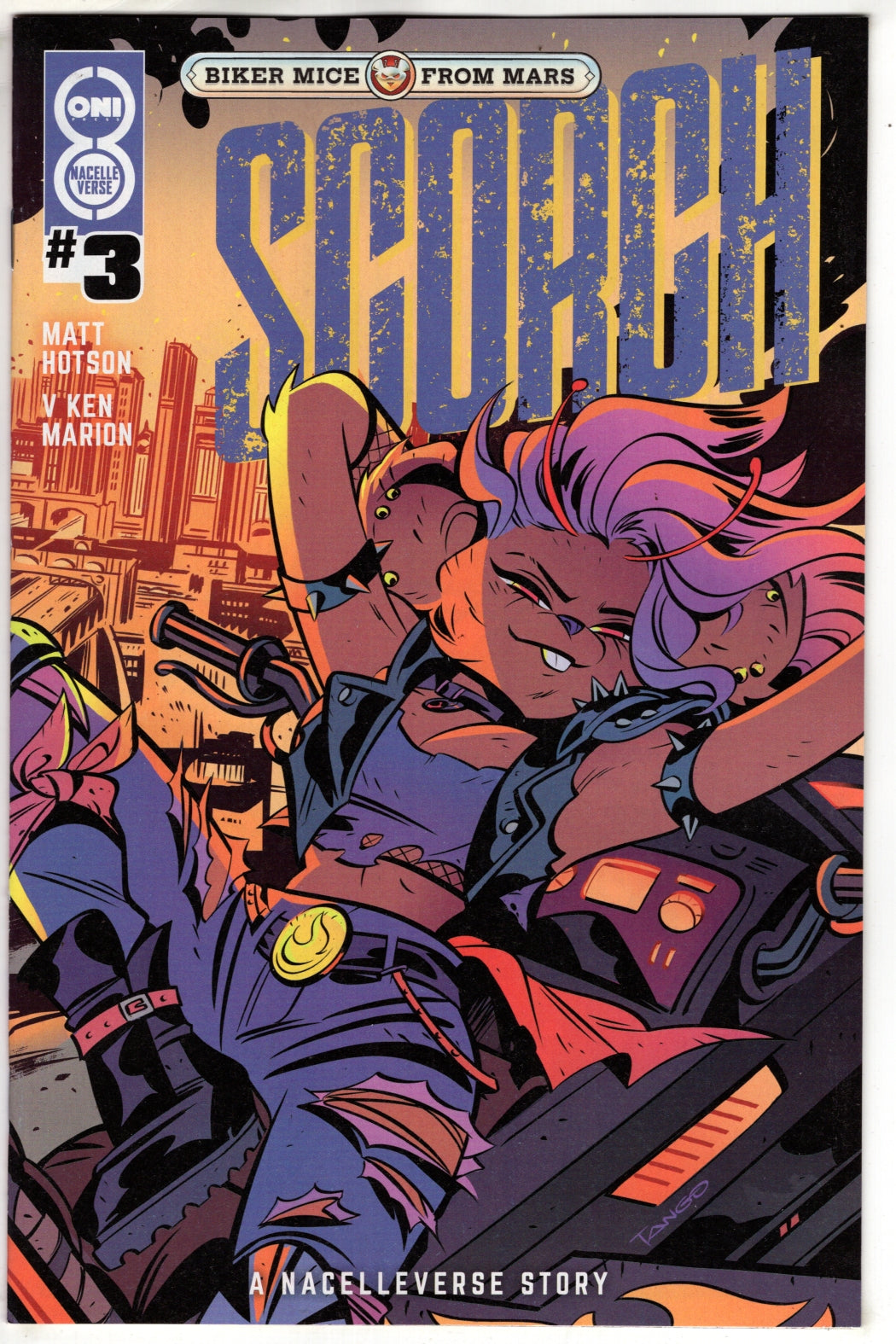 BIKER MICE FROM MARS SCORCH #3 CVR A TANGO (VF/NM) - Packrat Comics