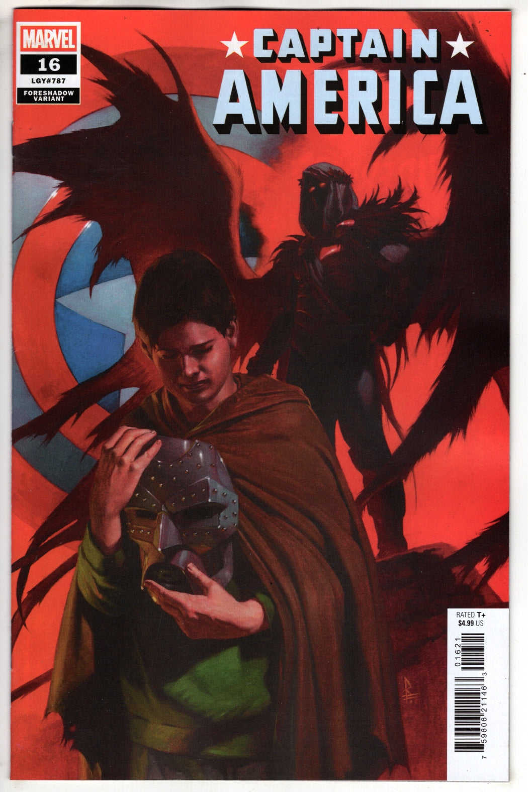 CAPTAIN AMERICA #16 RICCARDO FEDERICI FORESHADOW VARIANT (VF/NM) - Packrat Comics
