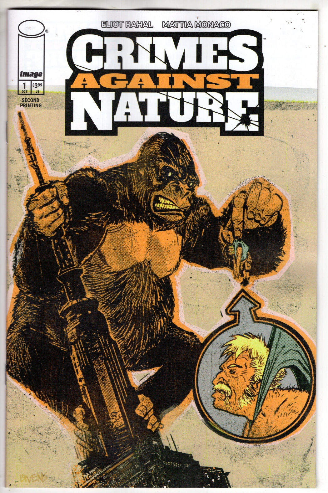 CRIMES AGAINST NATURE #1 2ND PTG (VF/NM) - Packrat Comics