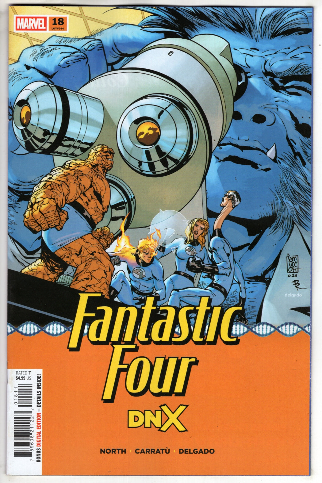 FANTASTIC FOUR #18 [DNX] (VF/NM) - Packrat Comics