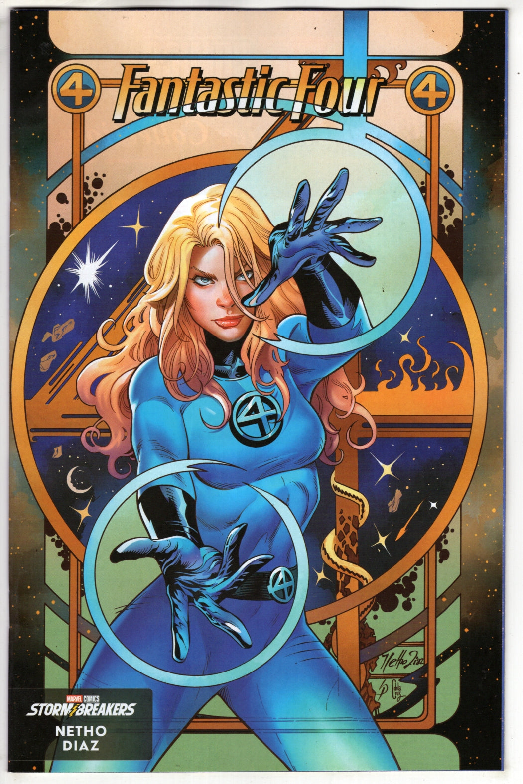 FANTASTIC FOUR #18 NETHO DIAZ ART STYLE VARIANT [DNX] (VF/NM) - Packrat Comics