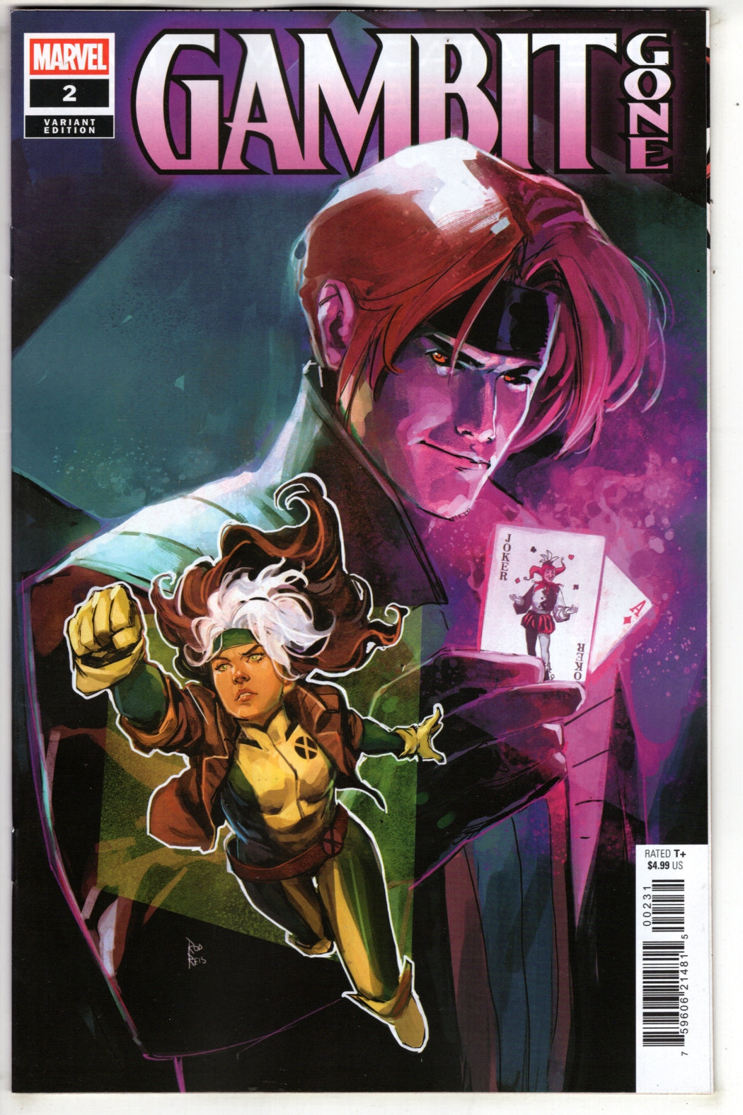 GAMBIT GONE #2 ROD REIS VARIANT (VF/NM) - Packrat Comics