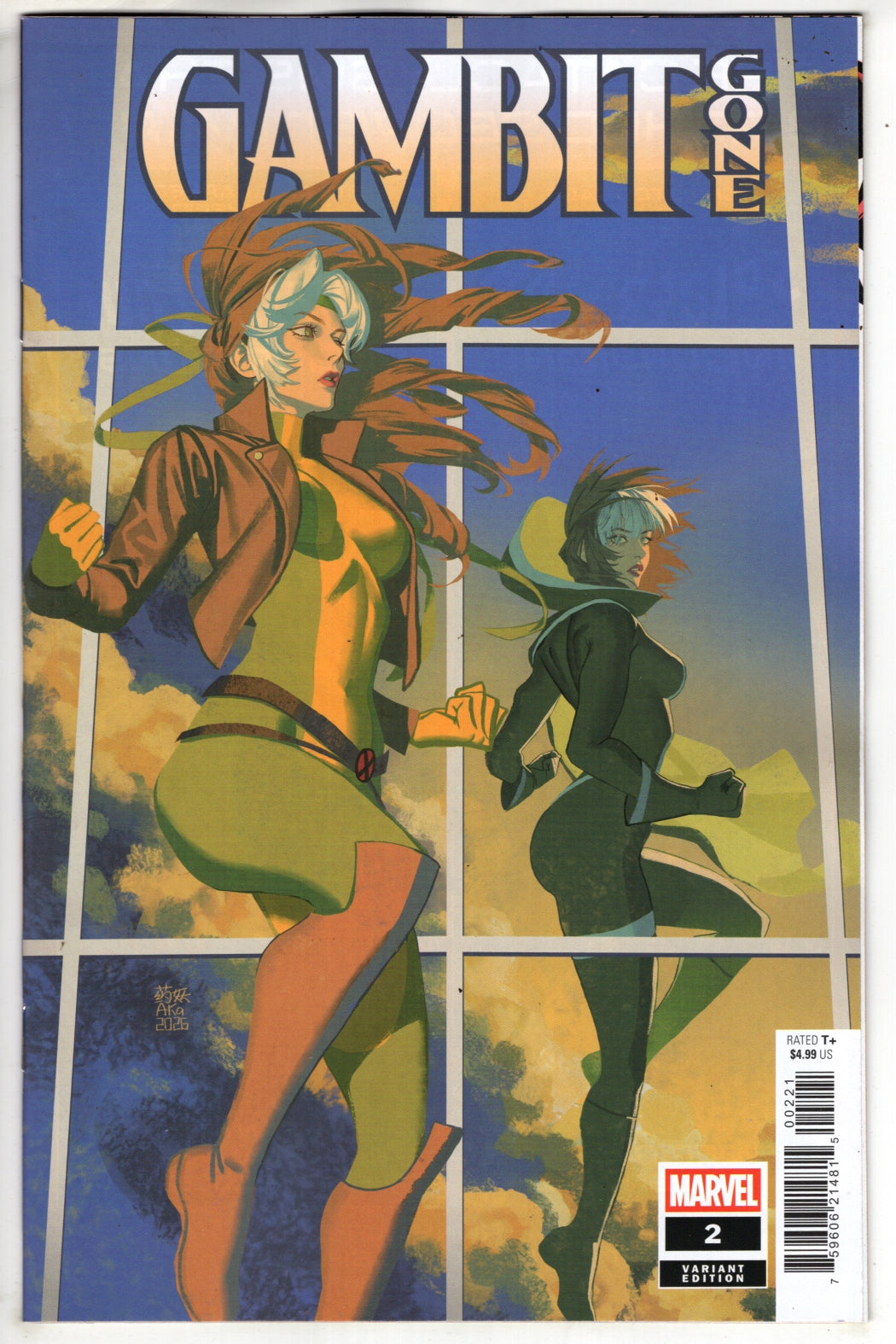 GAMBIT GONE #2 AKA VARIANT (VF/NM) - Packrat Comics