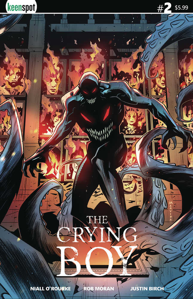 KEENSPOT ENTERTAINMENT COMIC BOOK Crying Boy #2 Cover A Mark Marvida