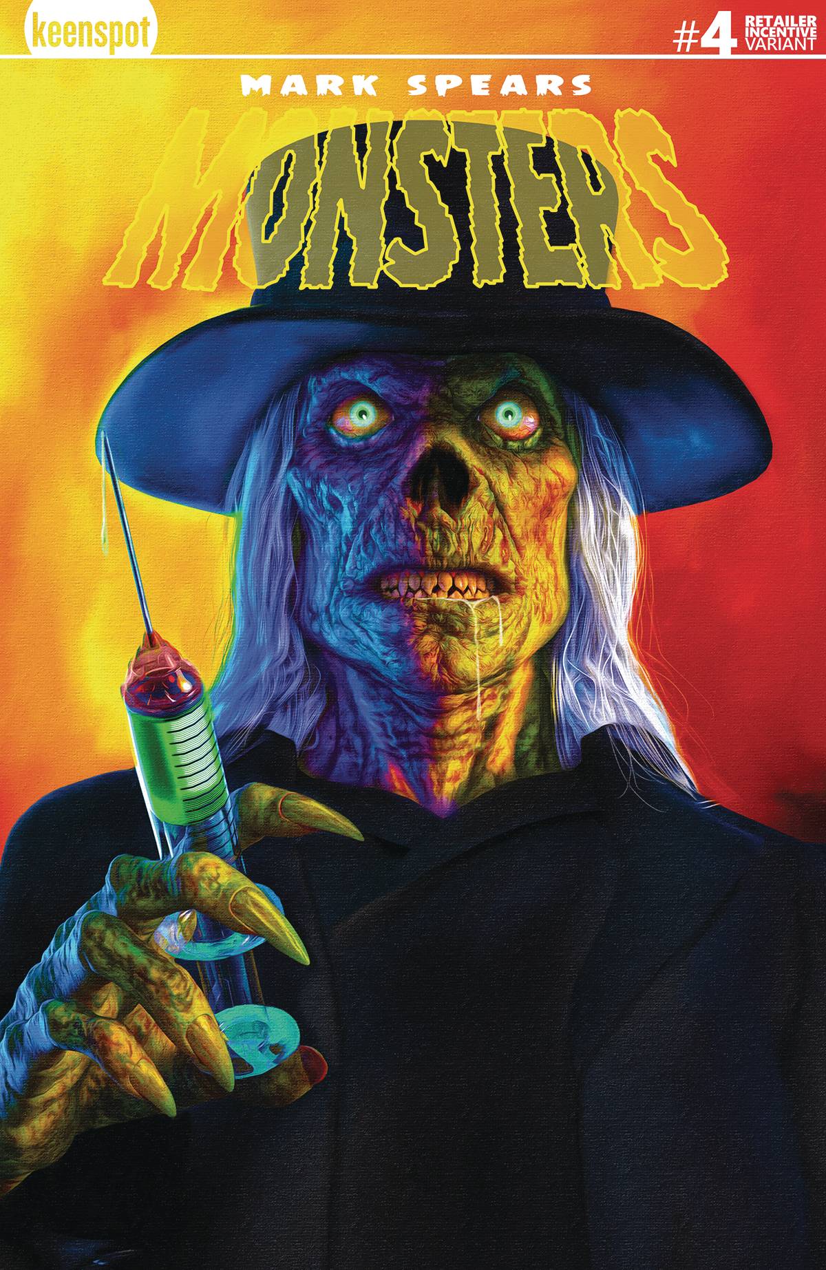 KEENSPOT ENTERTAINMENT COMIC BOOKS MARK SPEARS MONSTERS #4 CVR H 25