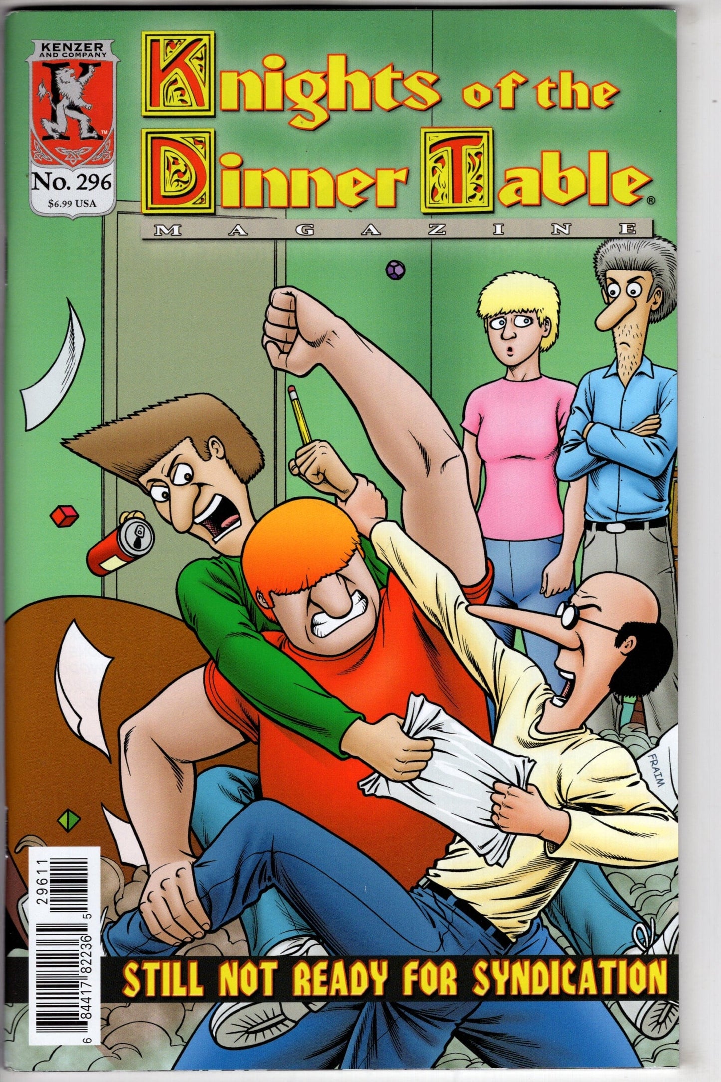 KENZER & COMPANY Comics Knights Of The Dinner Table #296