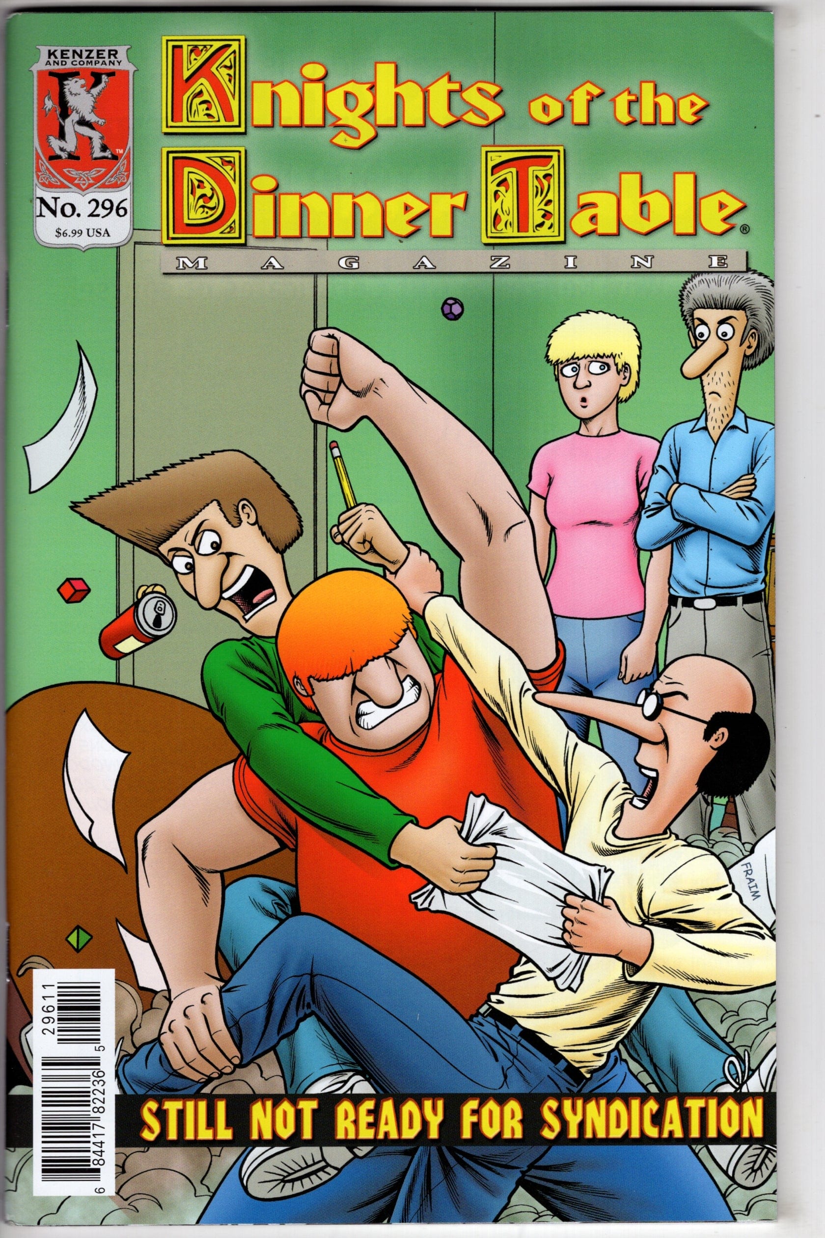 KENZER & COMPANY Comics Knights Of The Dinner Table #296