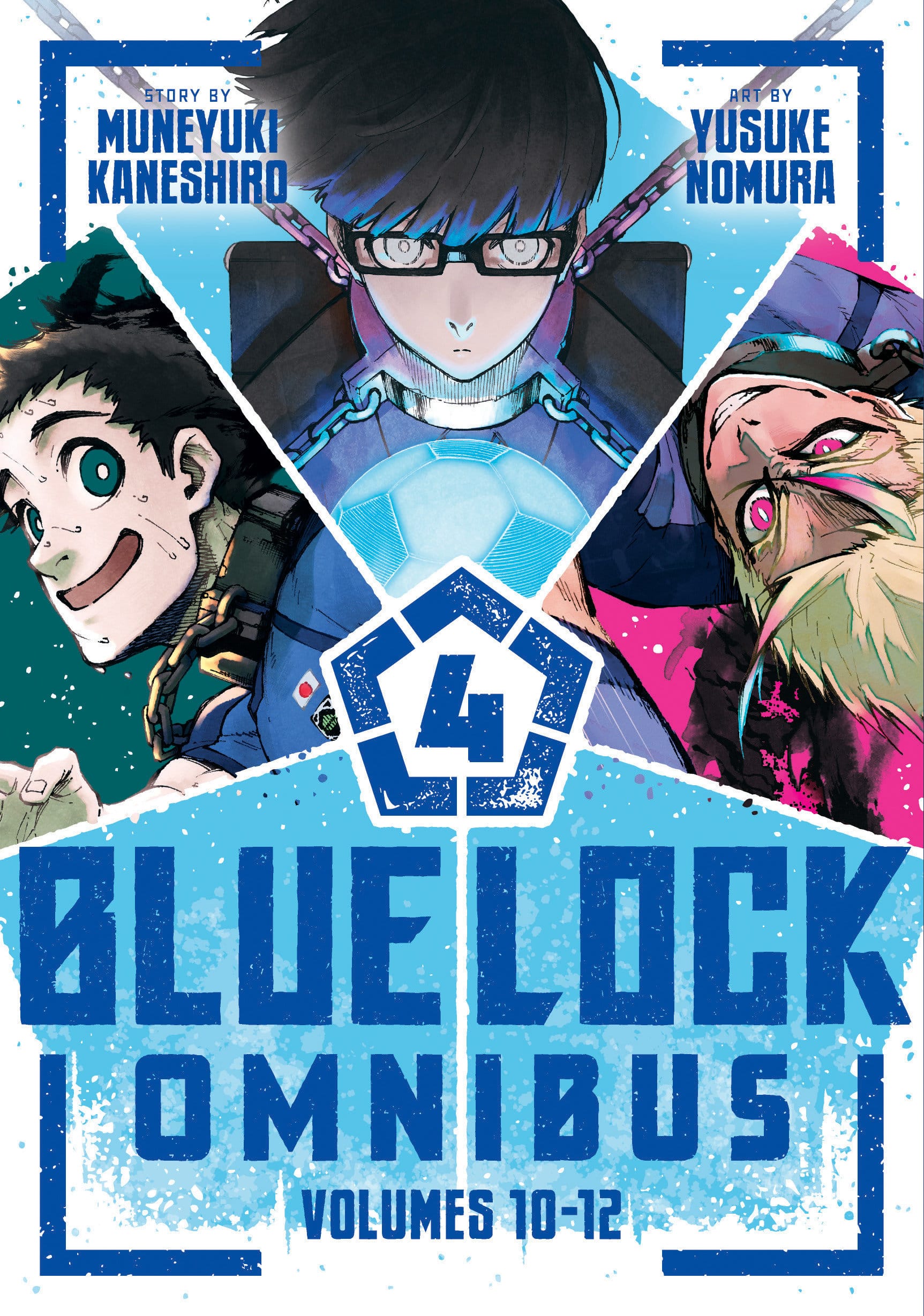 Kodansha Comics NEW THIS WEEK Blue Lock Omnibus 4 (Vol. 10-12) (VF/NM)