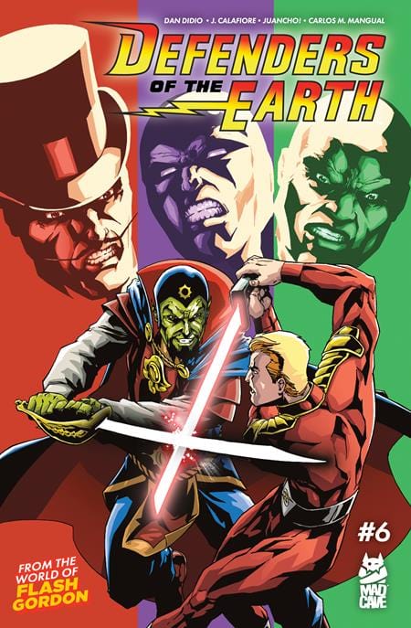 Mad Cave Studios COMIC BOOK DEFENDERS OF THE EARTH #6 (OF 8) CVR A JIM CALAFIORE