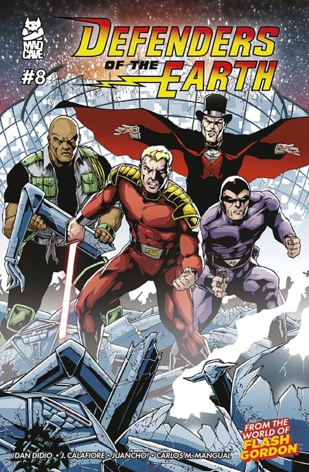 Mad Cave Studios COMIC BOOK DEFENDERS OF THE EARTH #8 (OF 8) CVR A JIM CALAFIORE