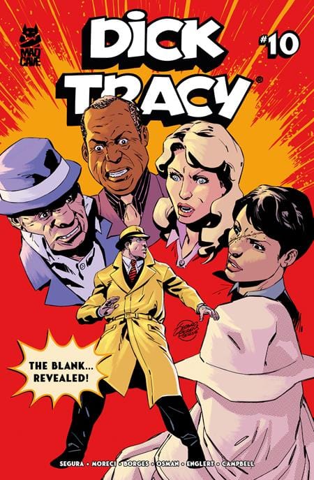 Mad Cave Studios COMIC BOOK DICK TRACY #10 CVR A GERALDO BORGES