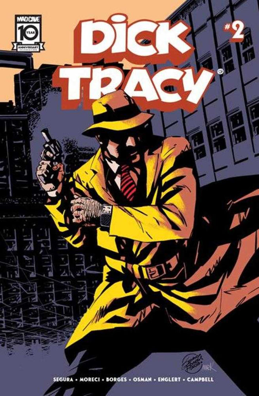 Mad Cave Studios COMIC BOOK Dick Tracy #2 Cover A Geraldo Borges