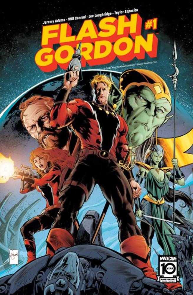 MAD CAVE STUDIOS COMIC BOOK Flash Gordon #1 Cover A Will Conrad