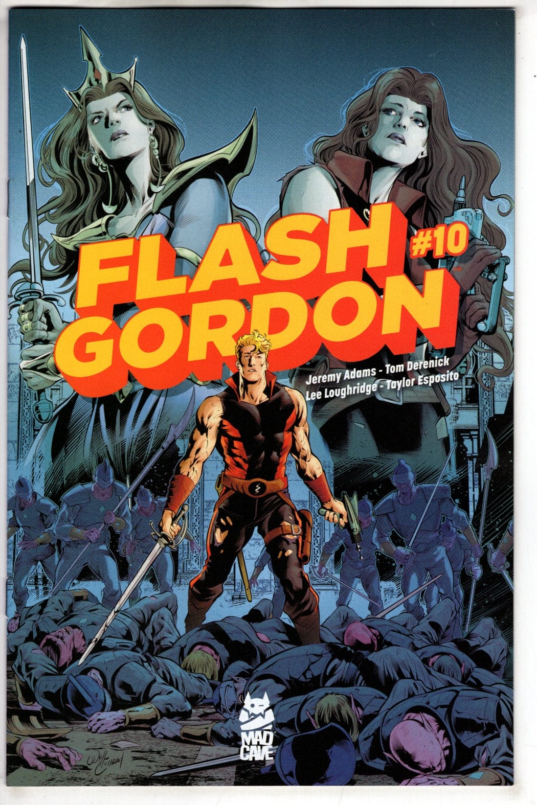 Mad Cave Studios COMIC BOOK FLASH GORDON #10 CVR A WILL CONRAD