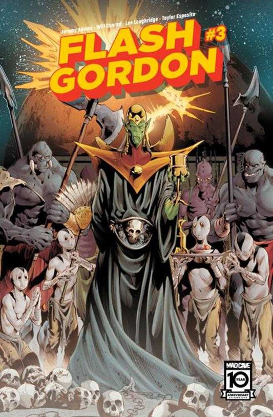 MAD CAVE STUDIOS COMIC BOOK Flash Gordon #3 Cover A Will Conrad