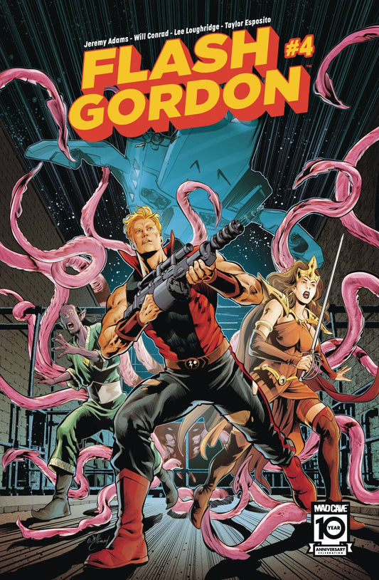 MAD CAVE STUDIOS COMIC BOOK FLASH GORDON #4 CVR A WILL CONRAD