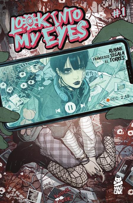 Mad Cave Studios COMIC BOOK LOOK INTO MY EYES #1 (OF 5) CVR A RUBEN CUBILES