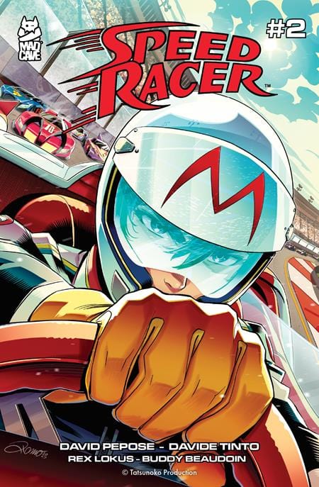 Mad Cave Studios COMIC BOOK SPEED RACER #2 CVR A ALESSIO ZONNO