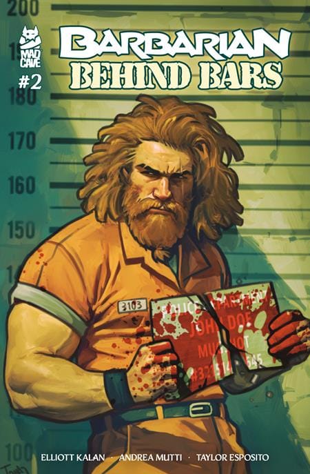 Mad Cave Studios NEW THIS WEEK BARBARIAN BEHIND BARS #2 (OF 5) (VF/NM)