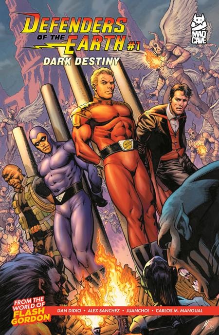 Mad Cave Studios NEW THIS WEEK DEFENDERS OF THE EARTH DARK DESTINY #1 (OF 4) CVR A