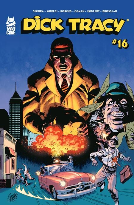Mad Cave Studios NEW THIS WEEK DICK TRACY #16 CVR A GERALDO BORGES MARK ENGLERT (VF/NM)