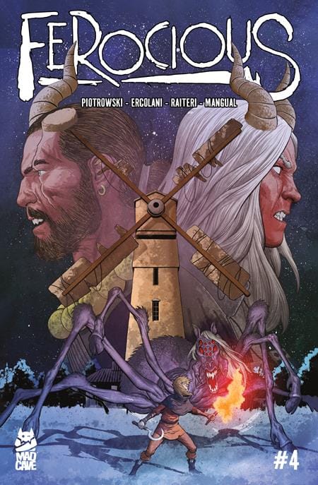 Mad Cave Studios NEW THIS WEEK FEROCIOUS #4 (OF 5) (VF/NM)