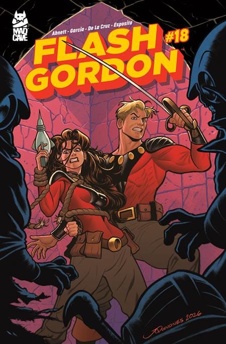 Mad Cave Studios NEW THIS WEEK FLASH GORDON #18 CVR A JOE QUINONES (VF/NM)