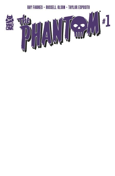 Mad Cave Studios NEW THIS WEEK PHANTOM #1 CVR F BLANK VAR