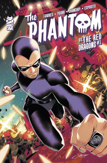 Mad Cave Studios NEW THIS WEEK PHANTOM VS THE RED DRAGONS (ONE SHOT) CVR A ALESSIO ZONNO (VF/NM)