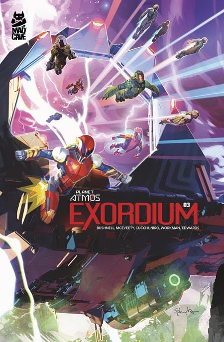 Mad Cave Studios NEW THIS WEEK PLANET ATMOS EXORDIUM #3 CVR A TOMMY LEE EDWARDS (VF/NM)
