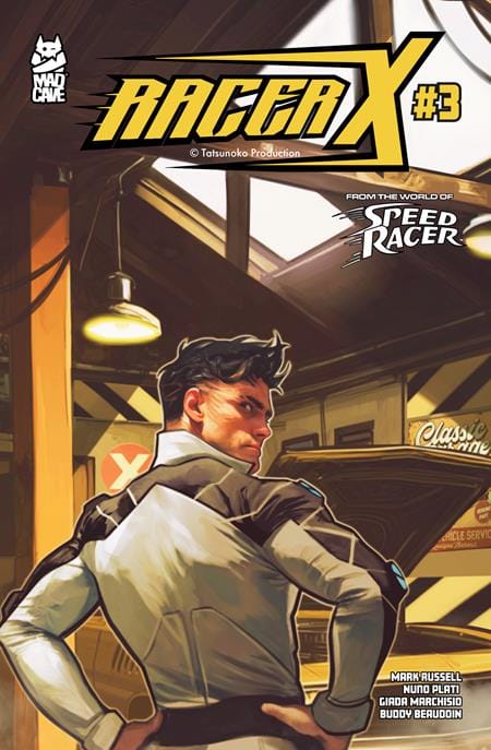 Mad Cave Studios NEW THIS WEEK RACER X #3 (OF 8) CVR A FRANCESCO TOMASELLI [VF/NM]