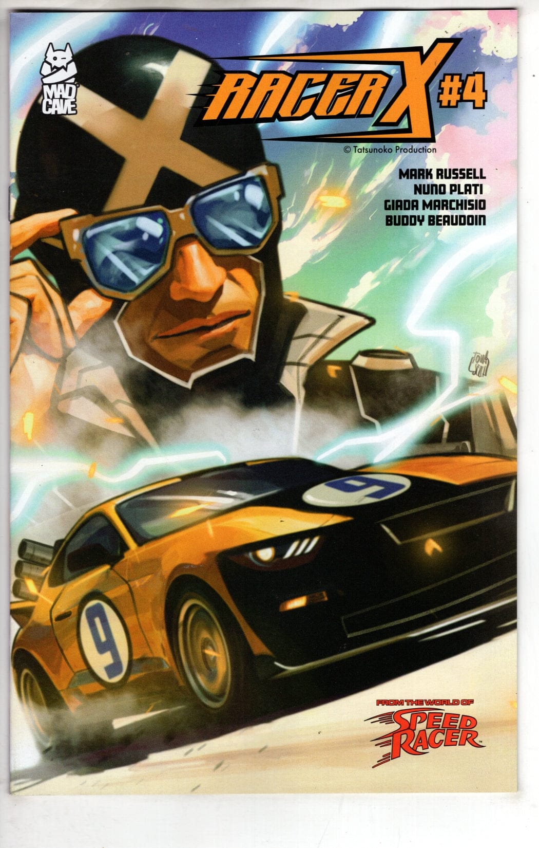 Mad Cave Studios NEW THIS WEEK RACER X #4 (OF 8) CVR A FRANCESCO TOMASELLI