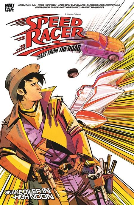 Mad Cave Studios NEW THIS WEEK SPEED RACER TALES FROM THE ROAD (ONE SHOT) HIGH SPEED NOON CVR A SEBASTIAN PIRIZ (VF/NM)