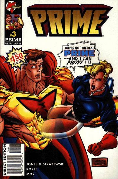 Malibu COMIC BOOK Prime #3 - CVR A (FN)