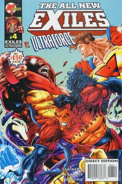 Malibu COMIC BOOK The All New Exiles #4 - CVR A (FN)