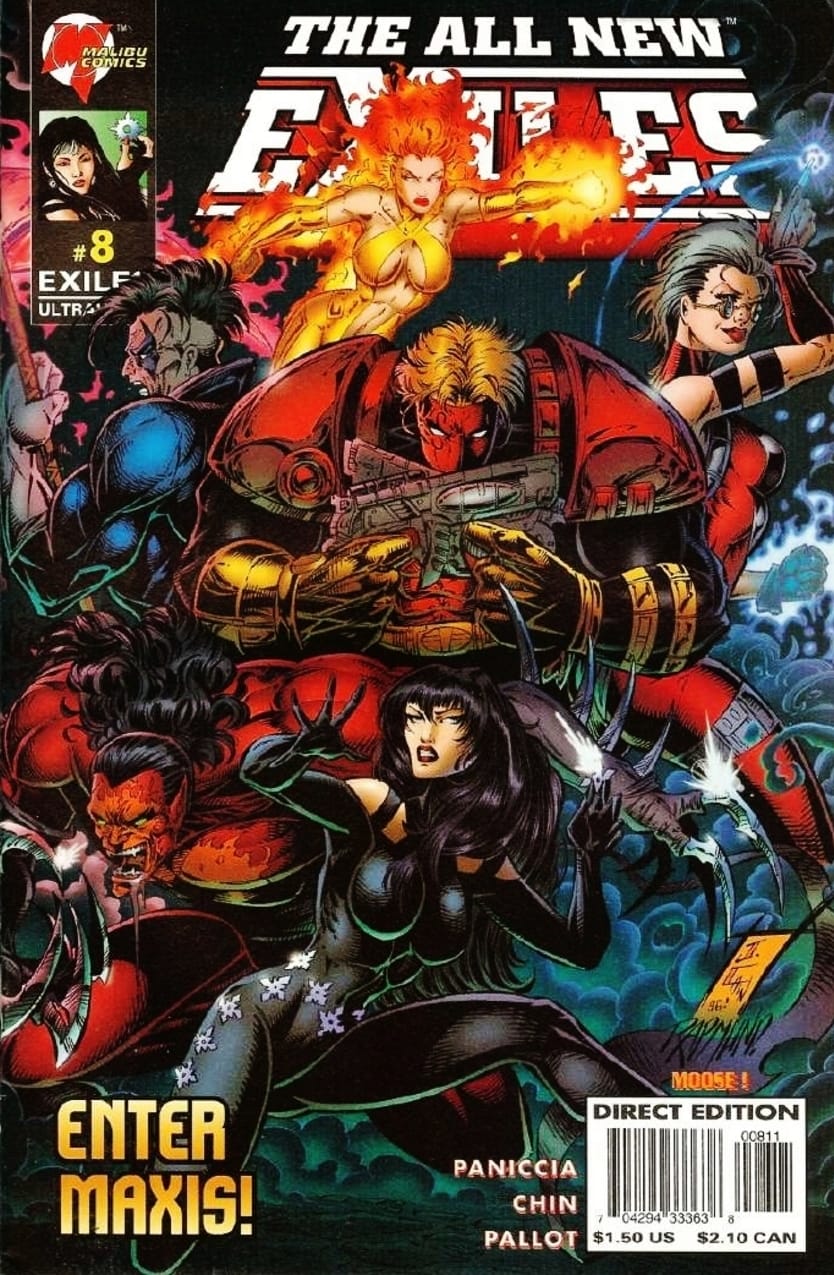 Malibu COMIC BOOK The All New Exiles #8 - CVR A (FN)