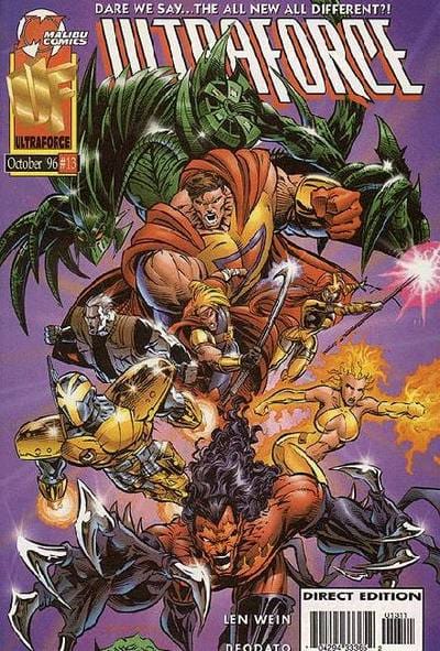 Malibu COMIC BOOK Ultraforce #13 - CVR A (FN)